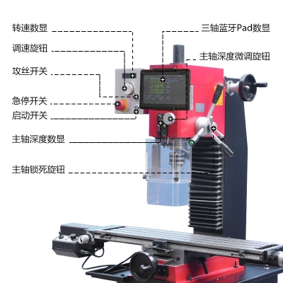 SX2.7-Plus台式铣床 加强版